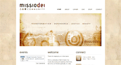 Desktop Screenshot of missiodeisantacruz.org